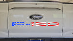 Pro Access Tailgate American Flag "F-150" Inserts for 2024-2025 Ford F-150