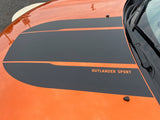 Hood Decal Cover for 2024-2025 Mitsubishi Outlander Sport