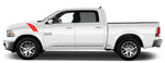"RAM" Fender Slash Decals for 2009-2018 Dodge Ram 1500 (x2)