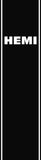 "HEMI" Quarter Panel Decals for 2009-2024 Dodge Ram 1500 (x2)