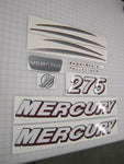 Mercury Verado 275HP Decal Kit